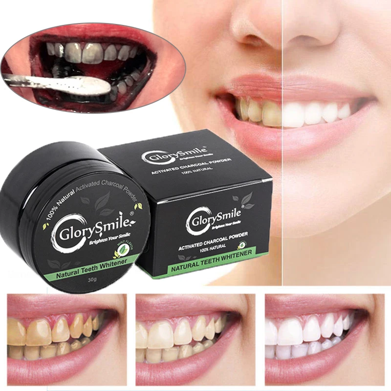 

Tooth Whitening Powder Activated Bamboo Charcoal Remove Plaque Stains Toothpaste Fresh Breath Oral Hygiene Tools Teeth Care 30g