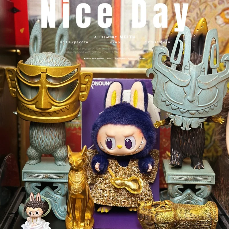 Оригинальный Labubu X Pronounce Wings Of Fortune подвесная карта Kawaii обычный инструмент для