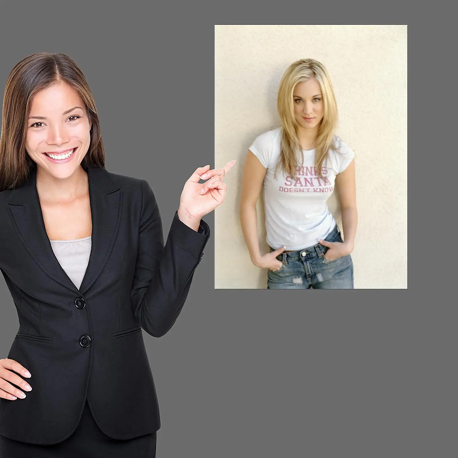 Kaley cuoco плакат декоративной живописи холст стены искусство гостиной постеры