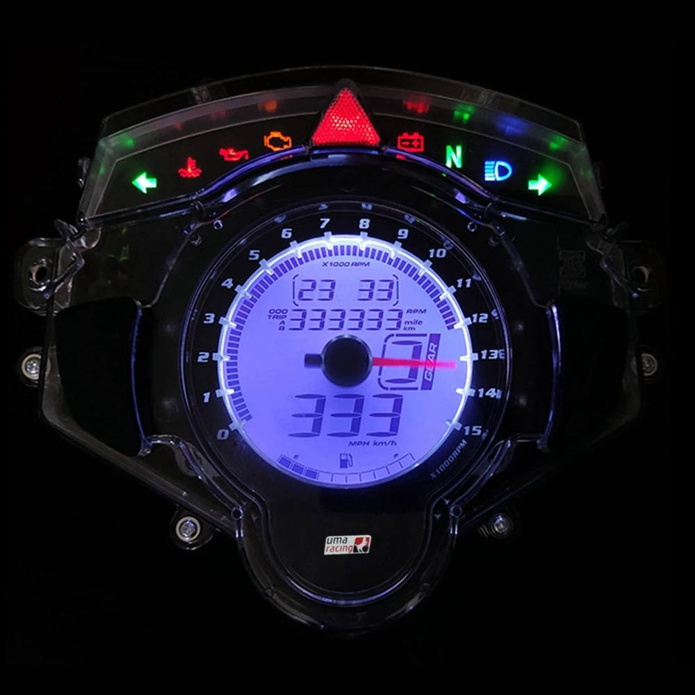 Для YAMAHA LC135 II V2 - V7 цифровой счетчик ЖК спидометр одометр тахометр дисплей