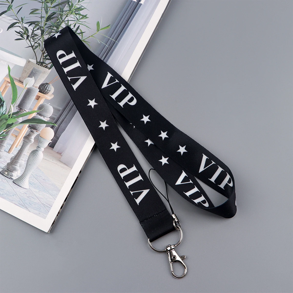 Ремешок со слоганом для ключей чехол удостоверения личности держатель бейджа