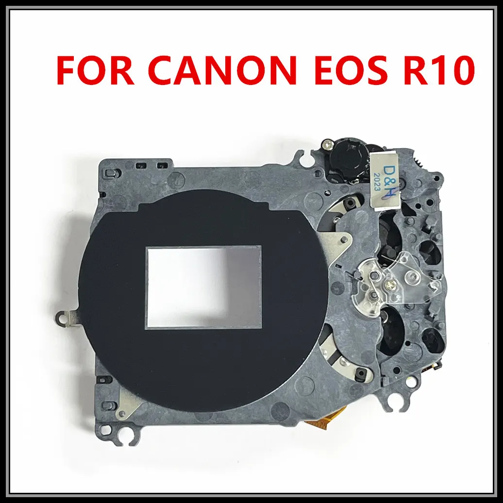 Фото Для Canon100% новый блок затвора R10 CY3-1988 с лезвием, двигатель драйвера штор в сборе EOSR10 EOS, запасная часть для ремонта камеры №1