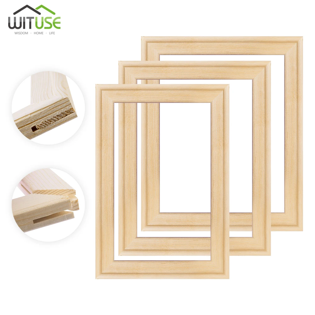 

Wood frame Professional Stretcher Strips Bars DIY Canvas Frame Diamond painting Factory Price Oil picture Photos Wall Art Decor