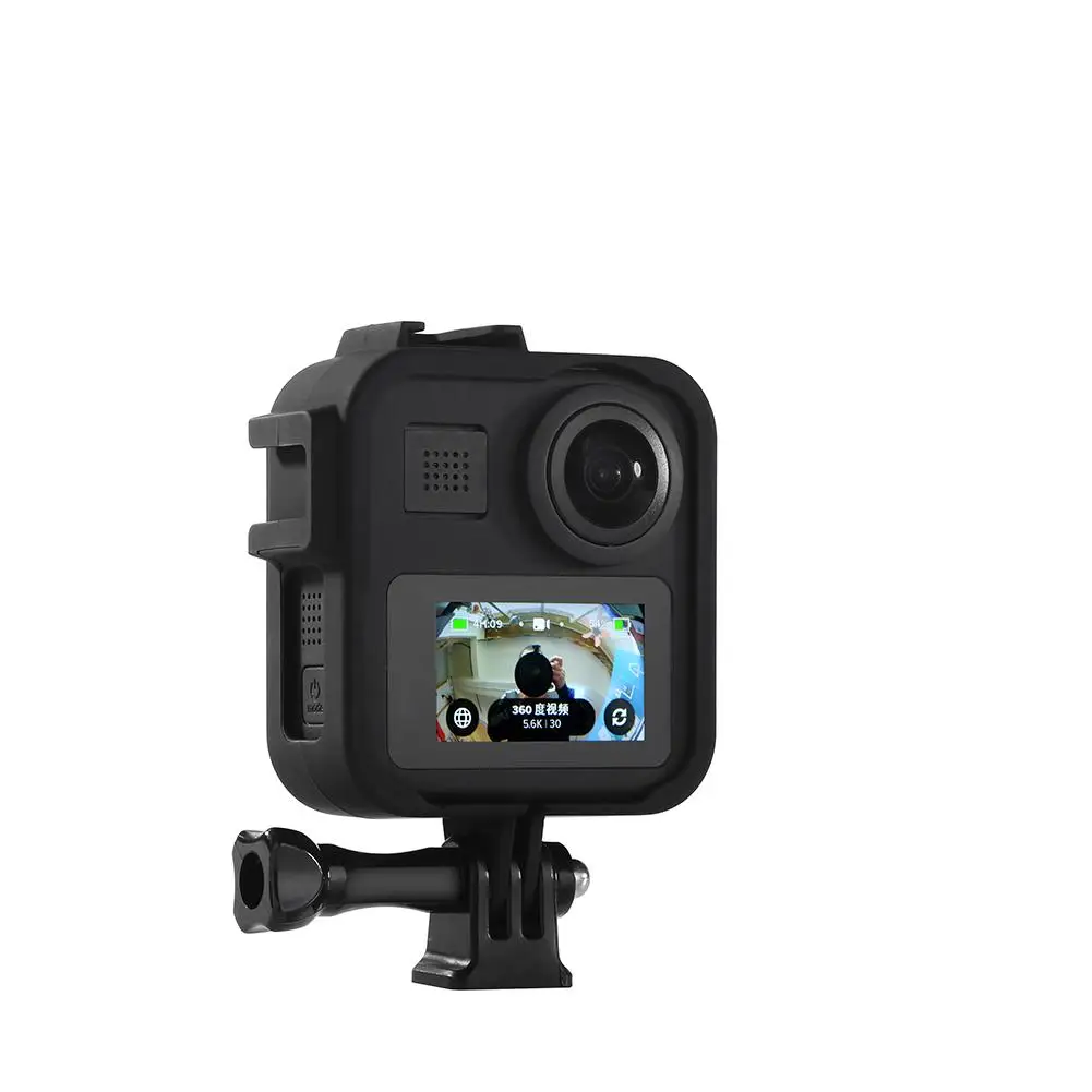 Чехол для gopro max аксессуары панорамной экшн-камеры защитная рамка с креплением