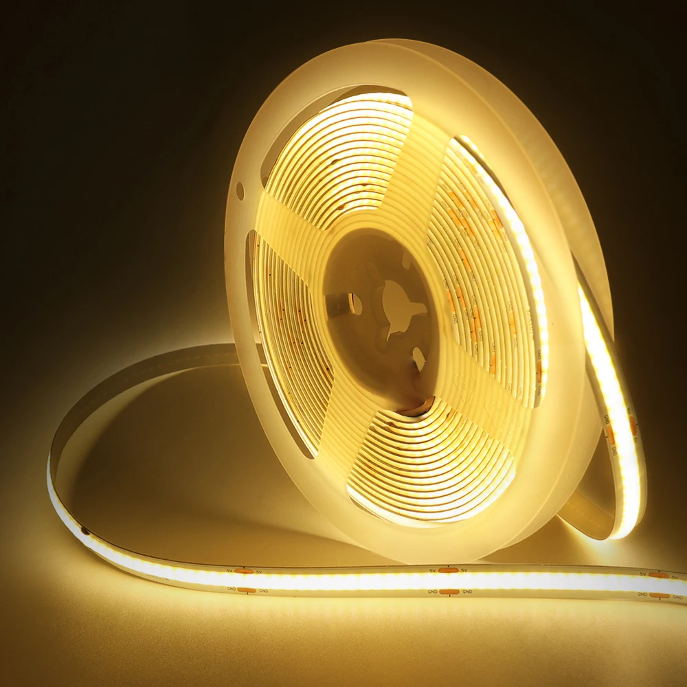 

RGBCW USB COB светодиодная лента 5В 320LED/м