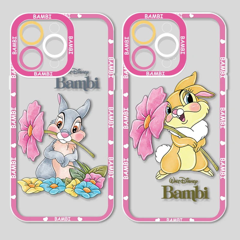 

Bambi Cute For Apple iPhone 14 13 12 11 X XR XS MAX 8 7 6 Pro Plus Angel Eyes Transparent Soft Phone Case Coque Capa Fundas