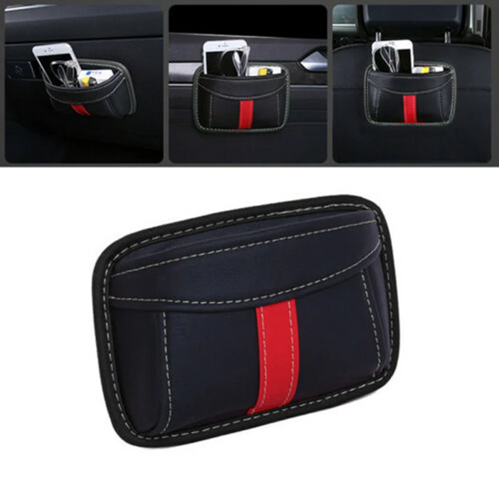 

Car Seat Gap Organizer Storage Box Seat Seam Bag Multifunction Collecting Bag Or Cards Mobile Phone Sticky Bag Interior Access