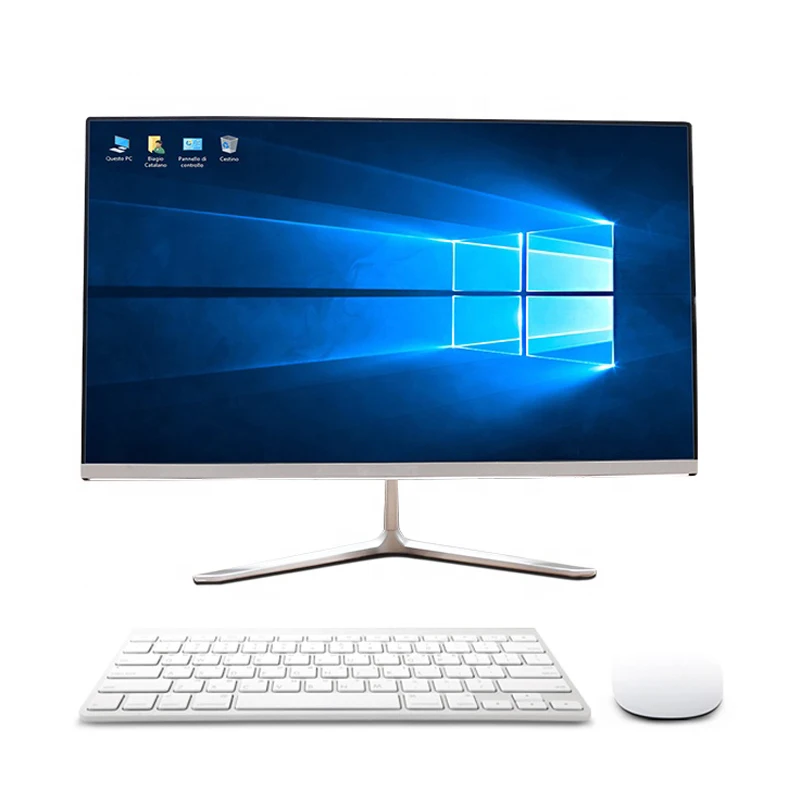 

China 21.5 23.6 inch core J1900/ I3/I5/I7 monoblock All in one desktop computer for office