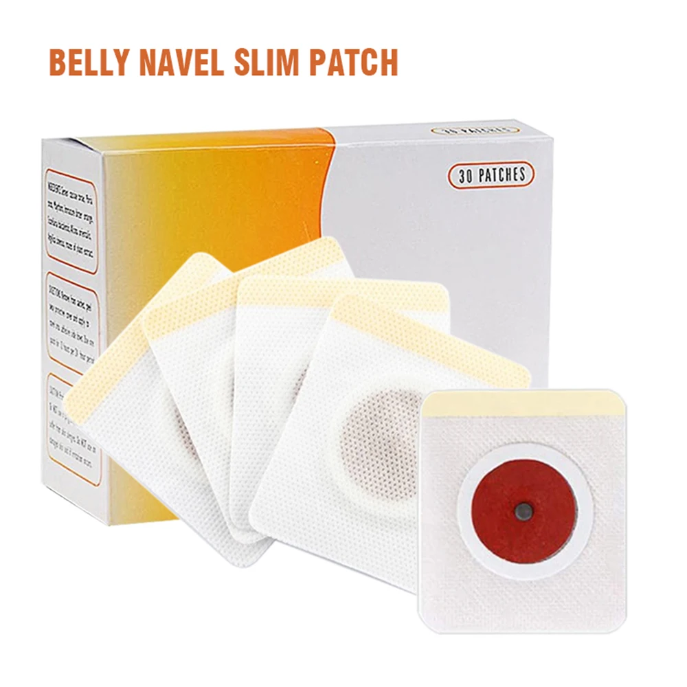 

Direct sale 30/pcs/box slimming slimming stickers belly button slimming products fat burning slimming abdomen magnetic waist pad