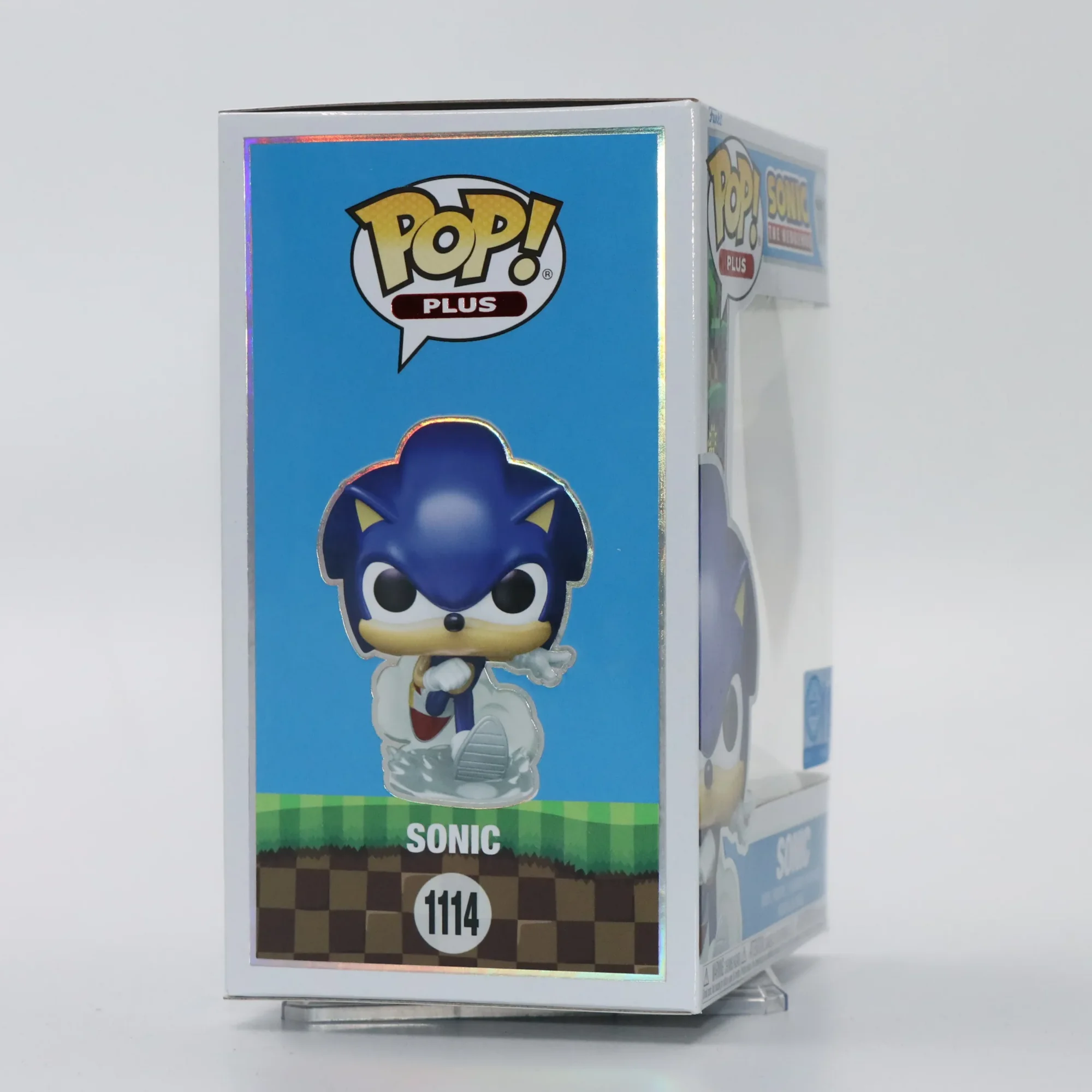 Фото Фигурка Sonic (перламутровая) из аниме Sonic The Hedgehog от Funko POP # Официальные аутентичные фигурки ограниченной серии 1114: подарок для фанатов №4