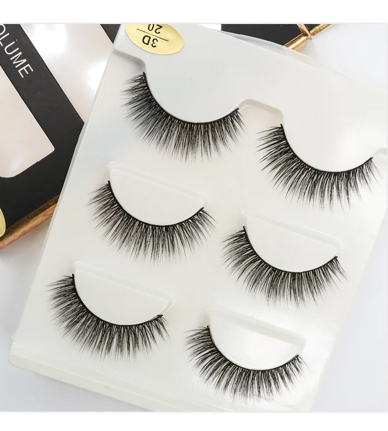 3 пары/коробки натуральные и тонкие мягкие пушистые прочные многоразовые простые