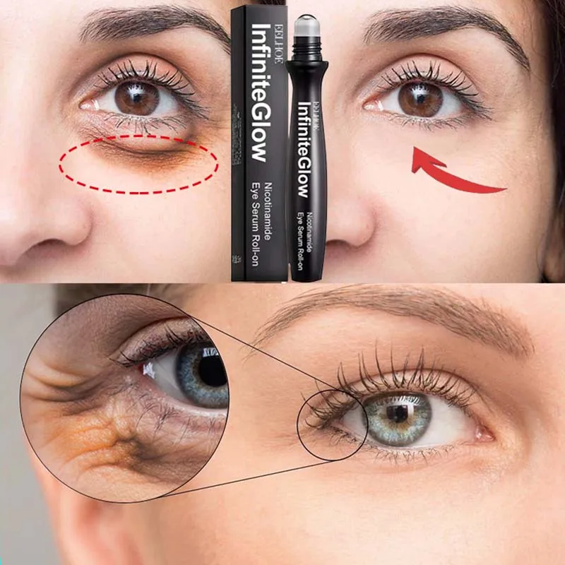 

Niacinamide Eye Creams to Eliminate Remove Eye Bags Lightens Dark Circles Removal Fine Lines Hydrates Repairs The Eye Area 15ml