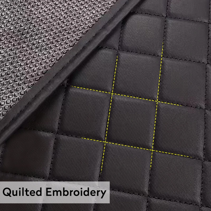 5 шт./компл. автомобильные коврики универсальный водонепроницаемый кожаный