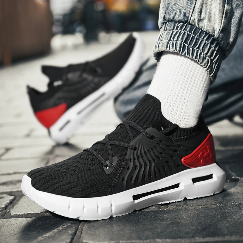 Men Sneakers Running Shoes Fashion Outdoor Jogging Sports Shoes Mesh Breathable Cushioning Basketball Footwear zapatos de hombre