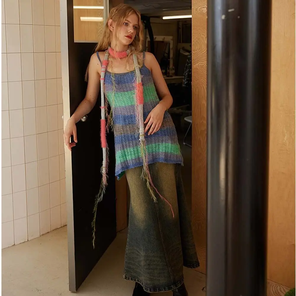 Модный осенне-зимний узкий шарф острые девушки роскошный брендовый дизайнерский