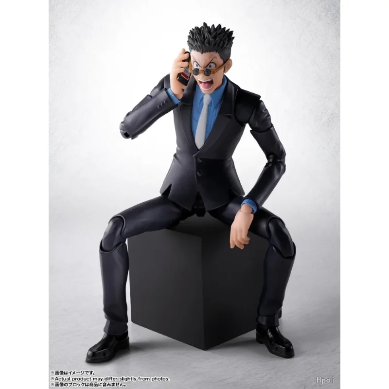 Фото Оригинальная коллекционная аниме-фигурка Bandai S.H.Figuarts Hunter X Hunter Леорио Паладинайт D, подвижная модель, игрушка, подарок №4