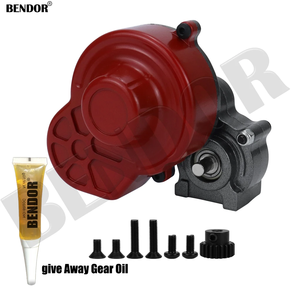 SCX10 полностью металлическая коробка передач с шестерней для 1/10 RC Crawler Axial 90046 90047 II