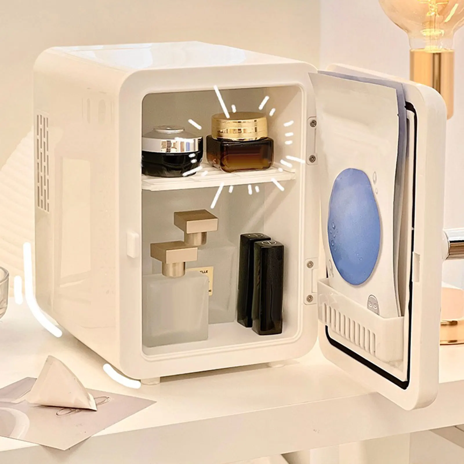 And Warmer Skincare Beverage Small Refrigerator For Drinks S
