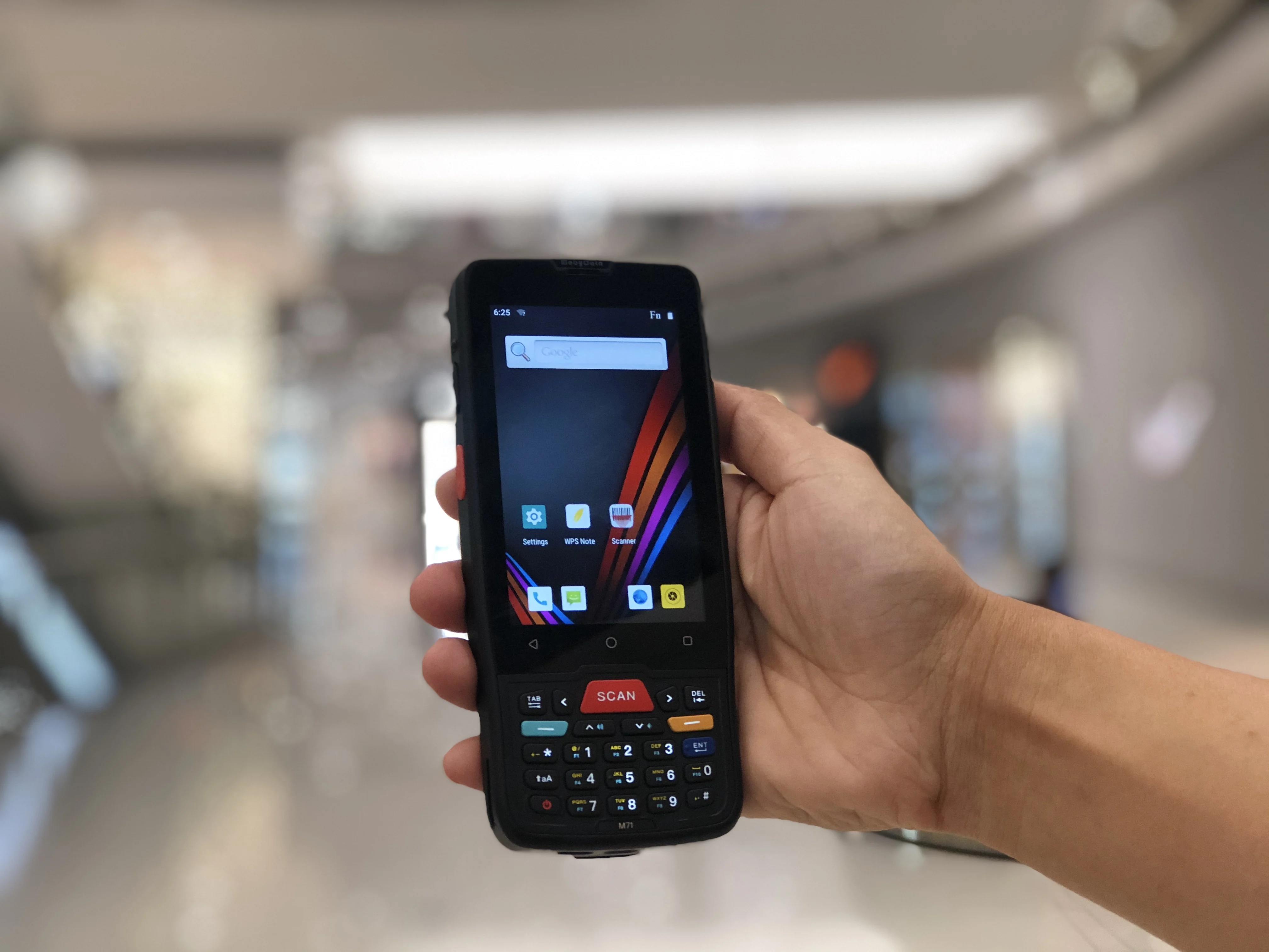 U71 цифровая клавиатура PDA Android 9 0/10 0 1D и 2D сканер дешево с высокой