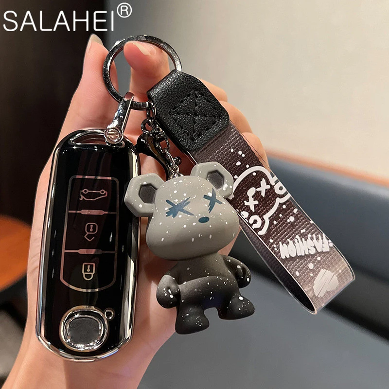 

TPU Car Key Cover Case Shell For Mazda 2 3 6 Atenza Axela Demio CX-5 CX5 CX-3 CX-4 CX7 CX-9 2015 2016 2017 2018 2019 Accessories
