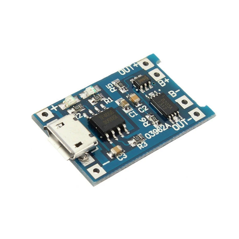

18650 Lithium Battery Protection 3.7v 3.6V 4.2V Lithium Battery Charging Board 1A Overshoot And Overdischarge Protection