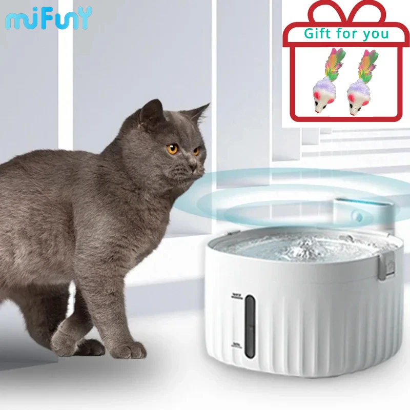 

Автоматический дозатор воды MiFuny для домашних животных, умный дозатор воды для кошек, циркуляционная фильтрация, Аксессуары для кошек
