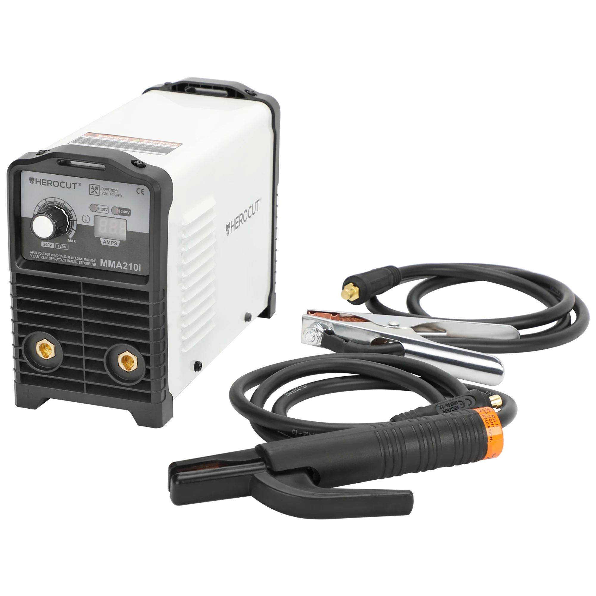 

Arc Welder Machine MMA210i IGBT Inverter Technology 120V/240V Herocut Welding Machine Easy Weld Electrode 2.5 3.2 4.0 MMA Welder