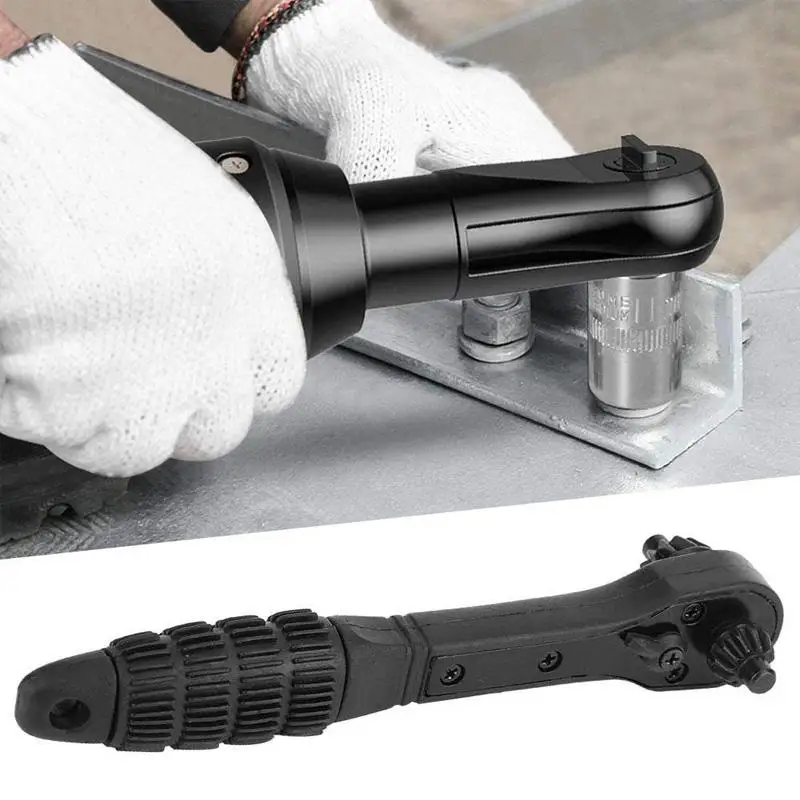 

2 In 1 Wrench Drill Chuck Ratchet Spanner Hand Drill Chuck Key Drill Electric Clamping Spanner Multi Universal Hand Tools