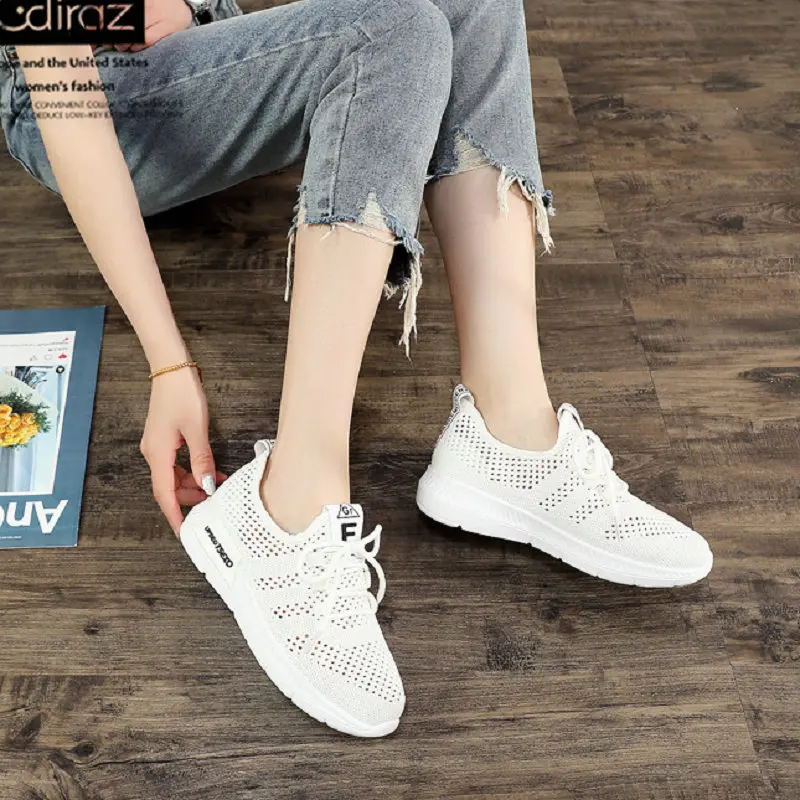 Women's Summer Sneakers Running Shoes Breathable Mesh Casual Shoes Lightweight Comfortable Walking Sports Women Shoes