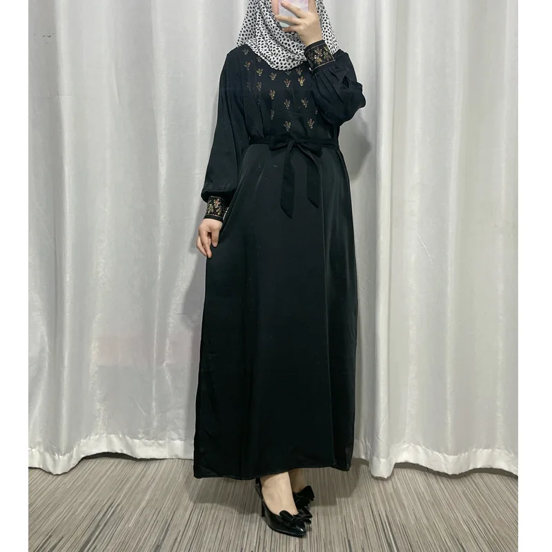

Eid Mubarak Djellaba бриллианты Abaya женское платье Турция женские мусульманские длинные Robe Long Femme Musulmane Vestido