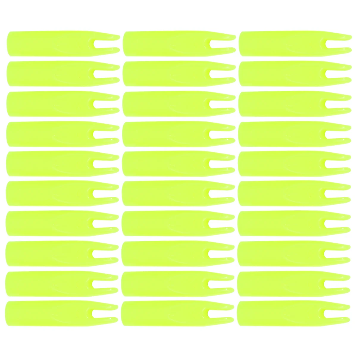 

30 PCS Lighted Archery Arrows Bow Tail Accessories Nock Bow Plastic Target