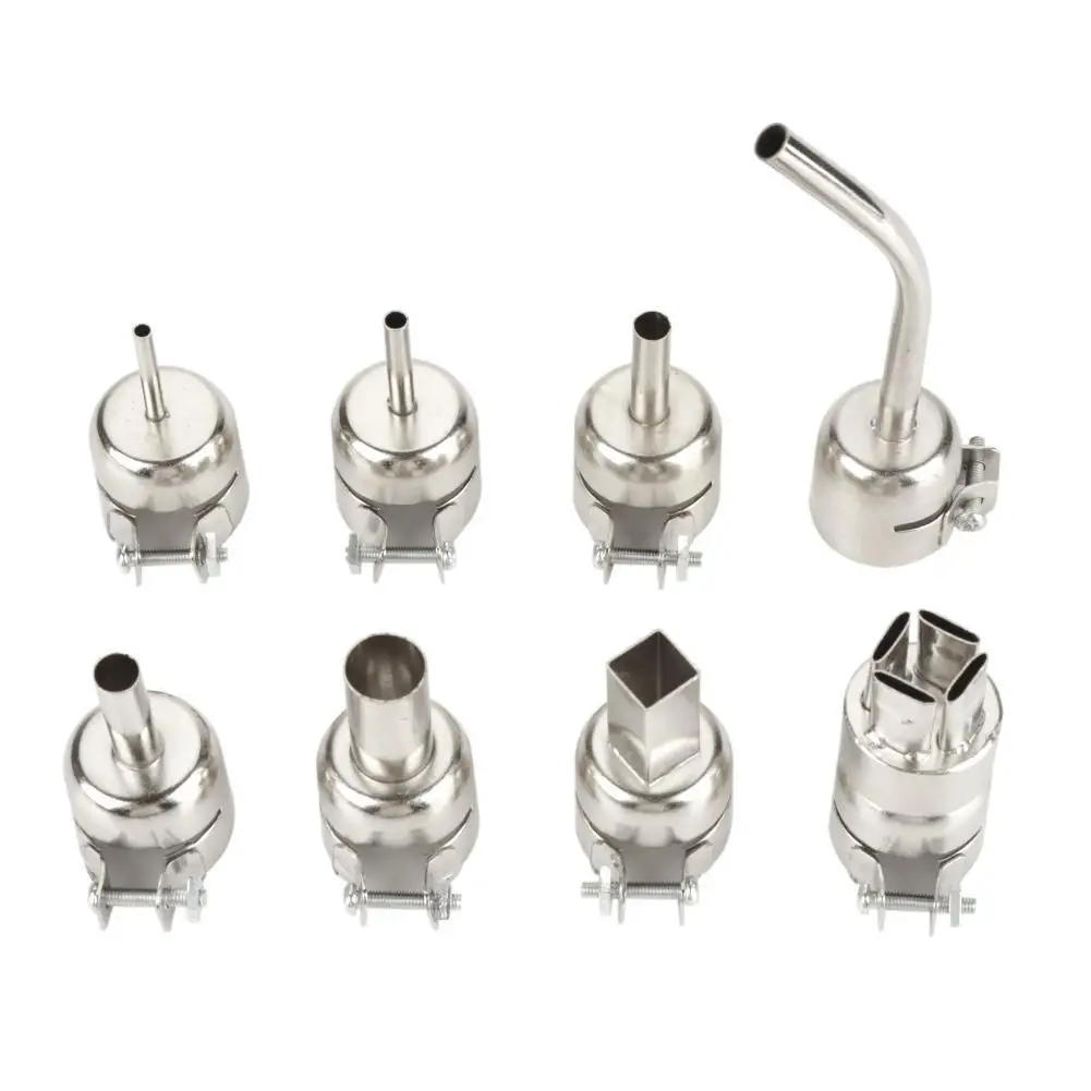 

Welding Nozzles Heat Gun Nozzles Variety 1 Kit 8pcs/set BGA Air Nozzle