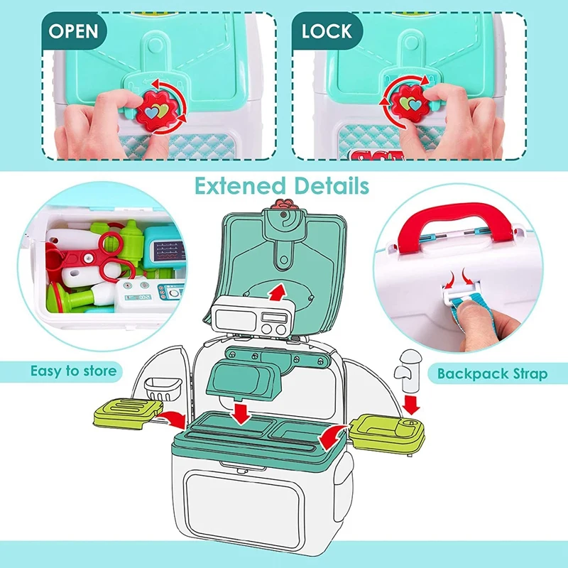 Детская имитация врачей игрушечный набор для и медсестер детей ролевая игра