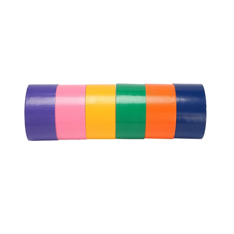 

Multi Colored Duct Tape - Variety Pack -6 Colors - 10 M X 2 Inch Rolls. Girls & Boys Kids Craft Duck Set, Fun DIY Art Kit - Rain