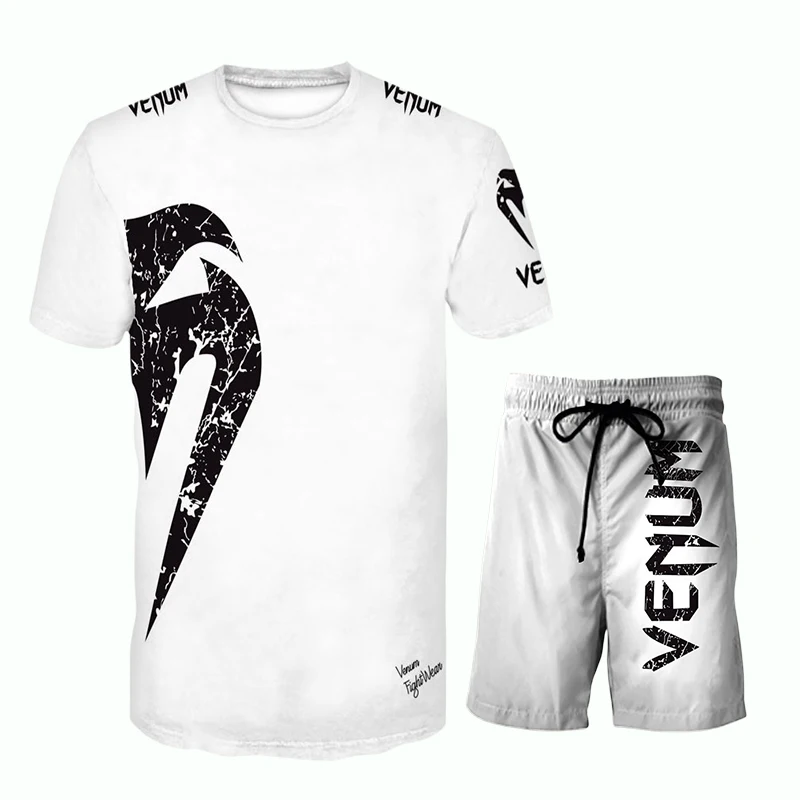 

2 Pcs/Set Men's Tracksuit Gym Fitness badminton Sports Suit Clothes Running Jogging Sport Wear Exercise Workout set sportswear