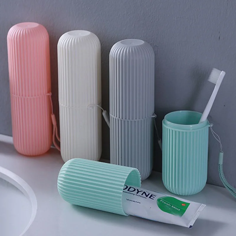 

Portable Toothpaste Toothbrush Protect Holder Case Travel Camping Storage Box