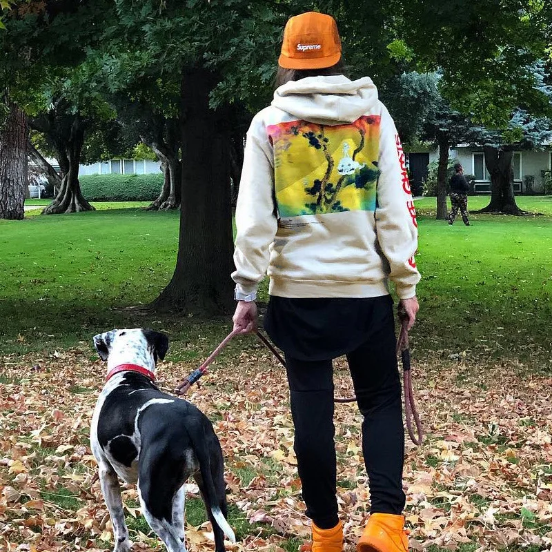 

Dropshipping See Ghosts Hooded Sweatshirts Hip Hop Graphic Trendy Print Letter Hoodies Hooded Outwear