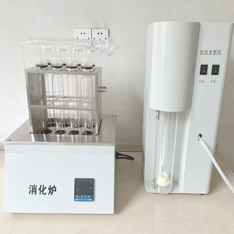 Kjeldahl Nitrometer Паровое полуавтоматическое устройство для дистилляции KDY-XHL8/4