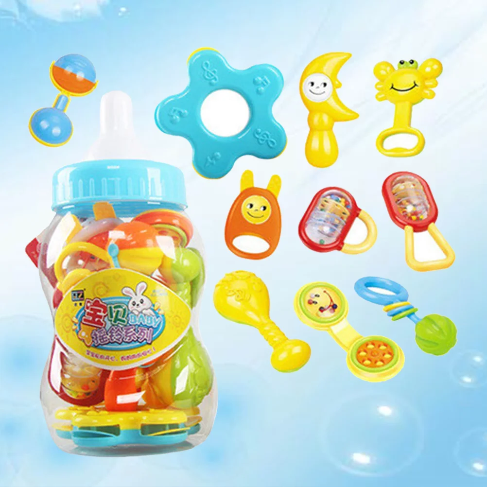 

Attractive Cartoon Appease Plastic Educational for Newborn Children