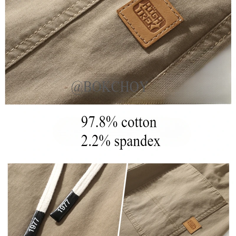 Повседневные хлопковые брюки на шнурке для мужчин одежда однотонная уличная