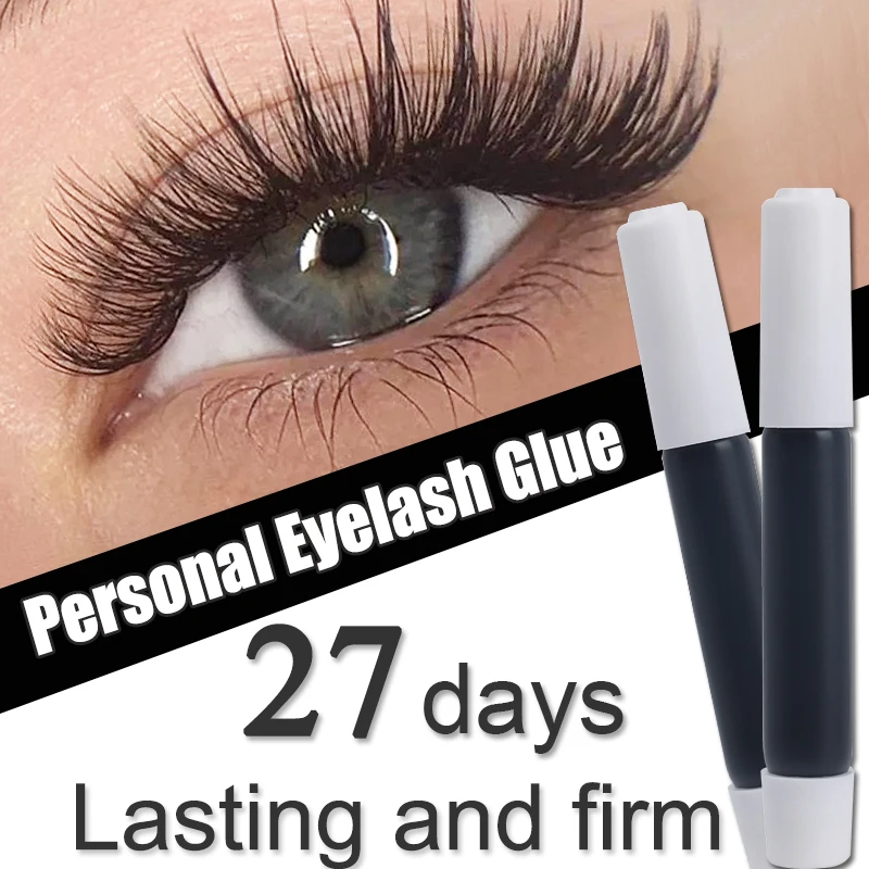

Black Eyelash Extension Glue 2 Second Quick Drying No-irritant Long Lasting Firm Self Adhesive False Eyelash Glue Lashes Makeup