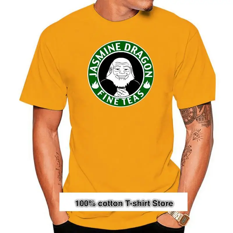 

Camiseta estampada con cuello redondo, 100% algodón, Jasmine, Dragon, Fine Teas