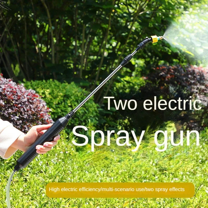 

Garden Watering Spray Gun USB Automatic Electric Sprayer Nozzle Sprinkler Garden Plant Mister Watering Spray Irrigation Tool