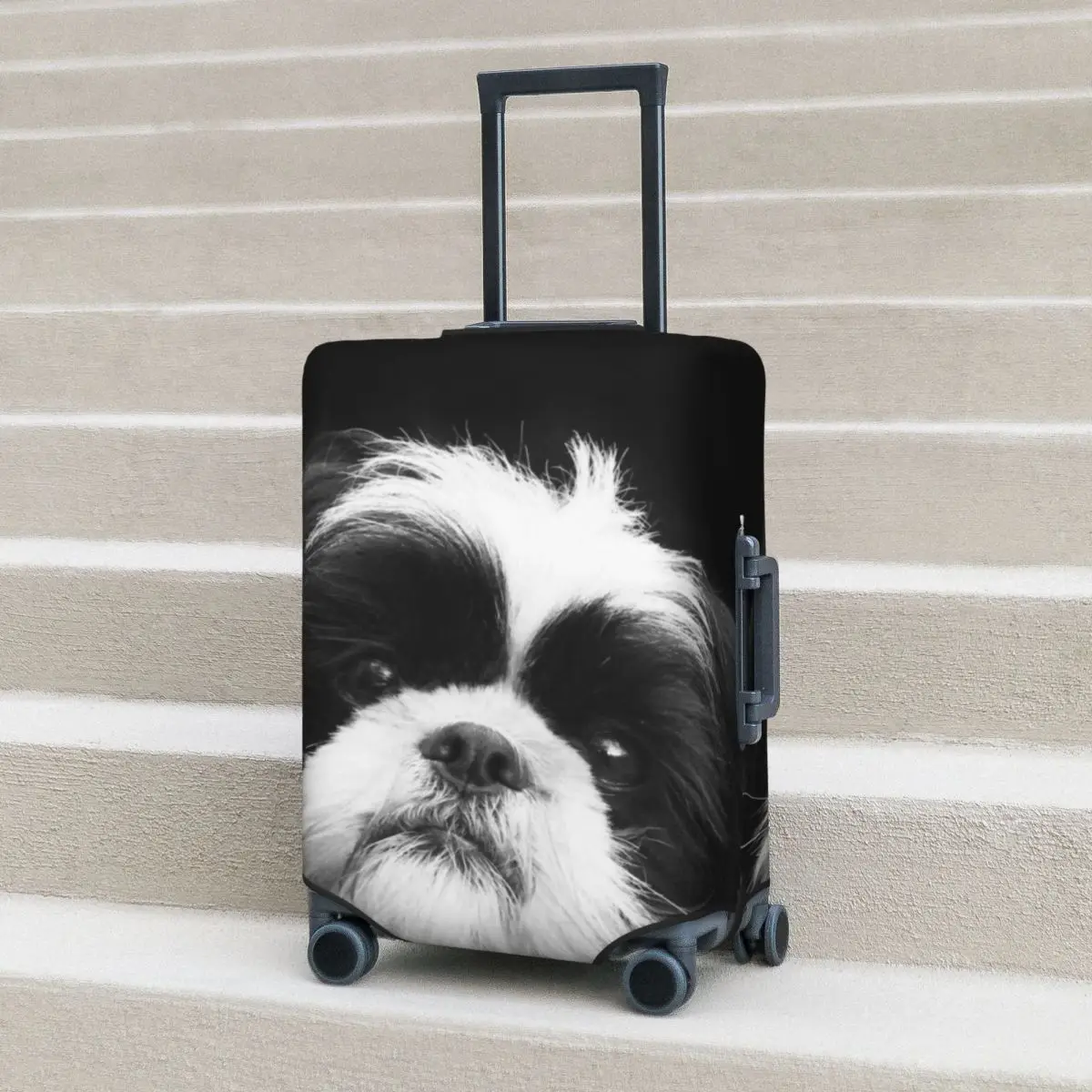 

Shih Tzu Suitcase Cover Shih Tzu Dog Flight Travel Practical Luggage Case Protection