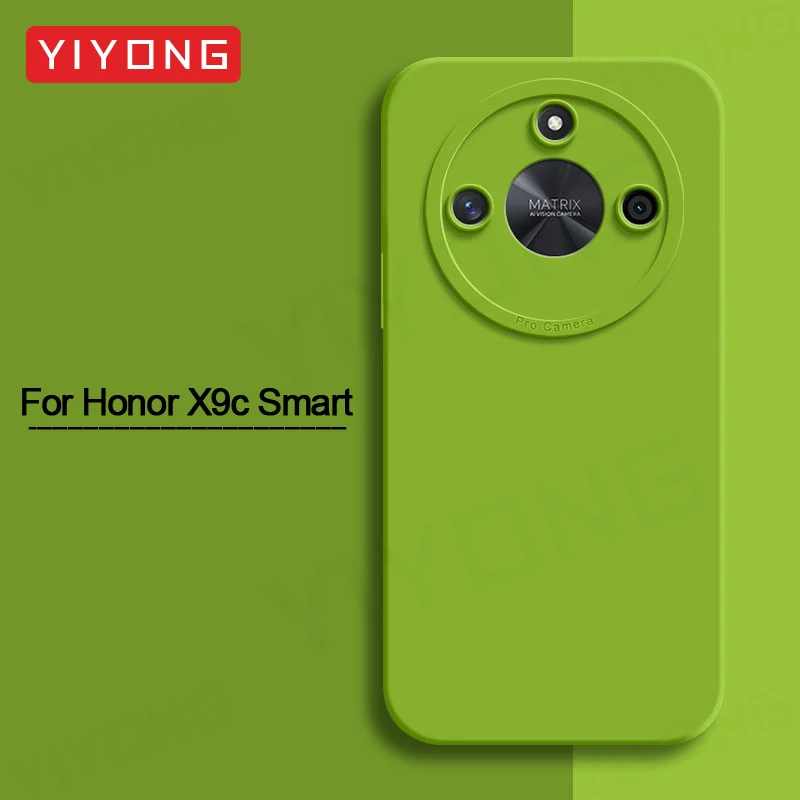 Фото Чехол для HonorX9C YIYONG, оригинальный жидкий силиконовый мягкий чехол для Huawei Honor X9C Smart Magic 7 Magic7 Lite HonorX9C, чехлы для телефонов №2