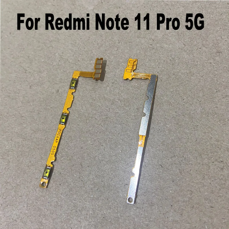 

Оригинальный гибкий кабель питания для Xiaomi Redmi Note 11 PRO 5G Питание ВКЛ./ВЫКЛ. Кнопка регулировки громкости гибкий кабель Замена Global