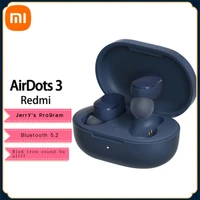 original xiaomi redmi airdots 3 wireless earbuds jerrys program smart touch hybrid vocalism headset anc noise reduction earbuds