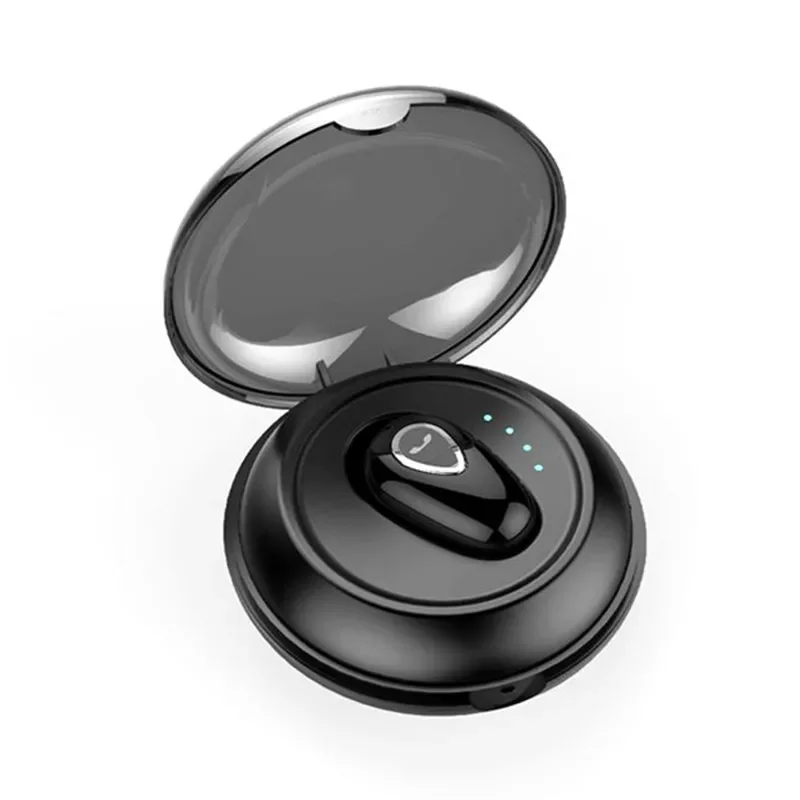 

Single Ear Bluetooth Earphones 5.0 In Ear Music Wireless Earbuds Sports Handsfree Earplug Headset One-Button Stereo Earphone
