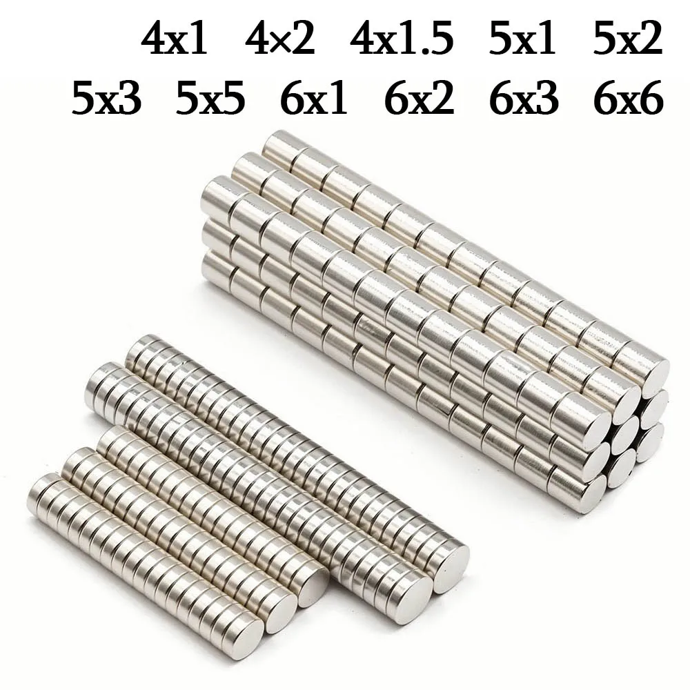 

Неодимовые магниты 4x2, 5x2, 6x2, 6x3, 5x3