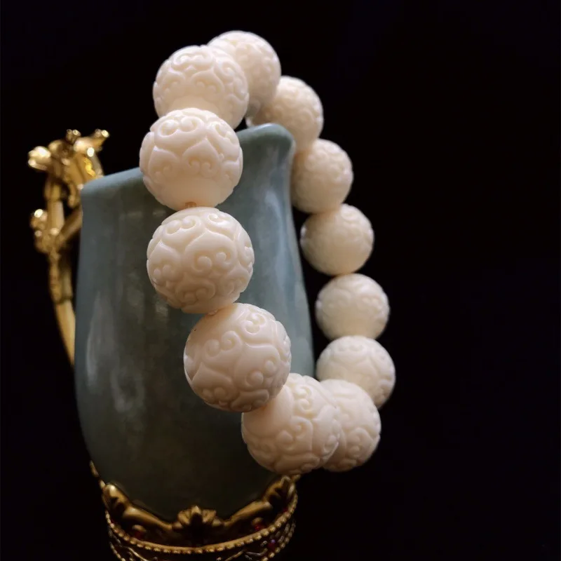 Прямые поставки с фабрики гайка цвета слоновой кости браслет Xiangyun ладовые бусины